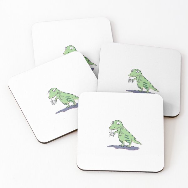 Item preview, Tea rex - colorised designed and sold by sleepy-mum.