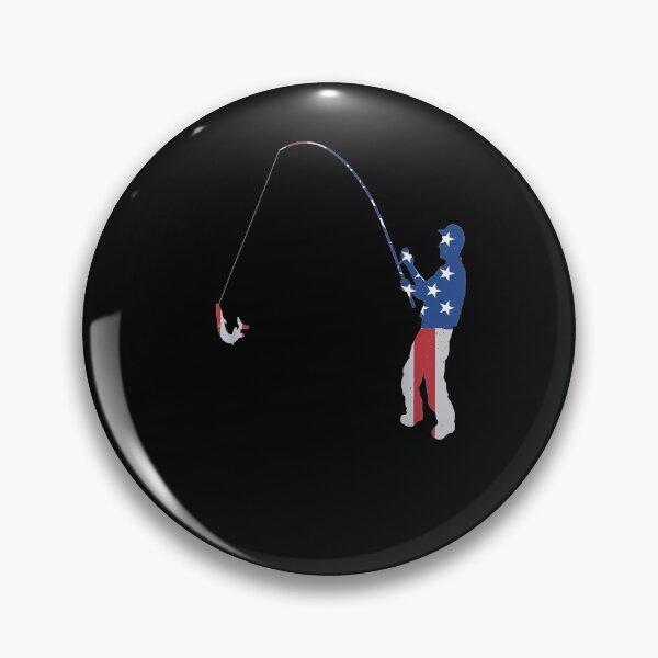 Item preview, American Flag Fishing Pole Flag Fish 4th Of July Patriotic designed and sold by patsa4.
