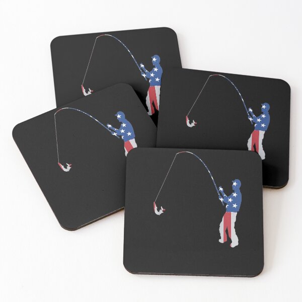 Item preview, American Flag Fishing Pole Flag Fish 4th Of July Patriotic designed and sold by patsa4.