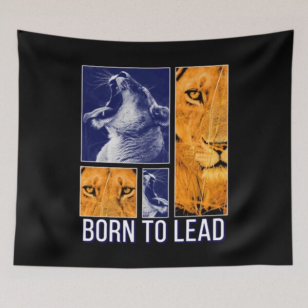Item preview, Lioness Wild Cat Colorful Animal King Jungle Lovers Motivation designed and sold by CHAMSING INK.