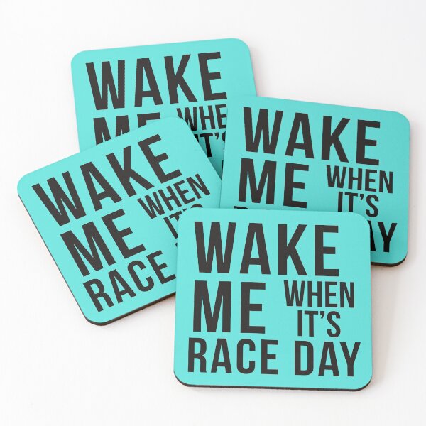 Item preview, WAKE ME WHEN IT'S RACE DAY - Racing designed and sold by GaterStitch.