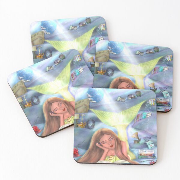 Item preview, Mermaid reading designed and sold by Flymeawayy.