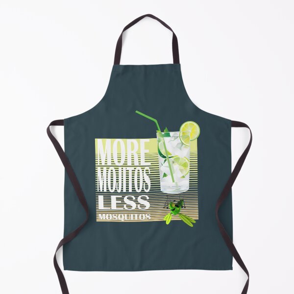 Item preview, LESS MOSQUITOS MORE MOJITOS_MOSQUITO NET designed and sold by PagotoCaroto.