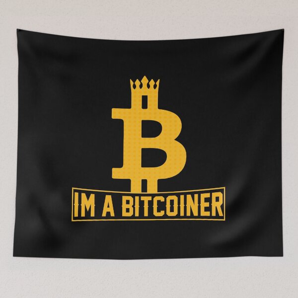 Item preview, I'm a bitcoiner | Bitcoin logo designed and sold by Rima Amin.