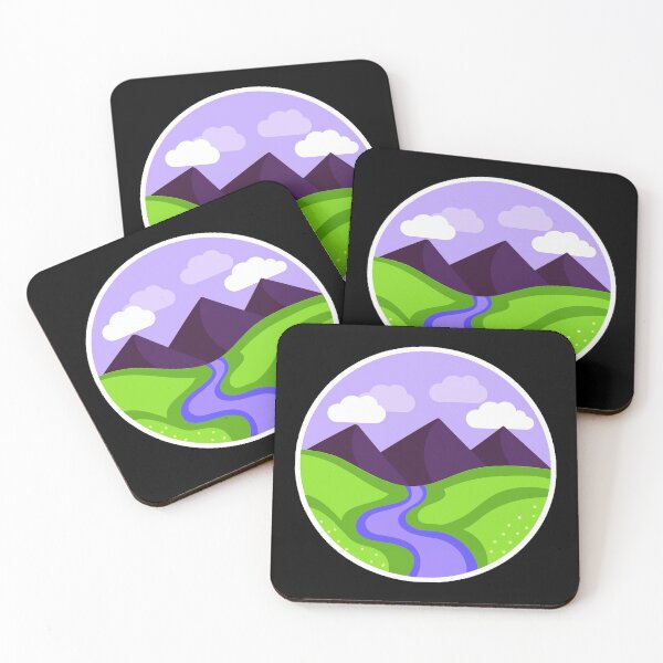 Item preview, Landscape with River designed and sold by DMJPRINT.