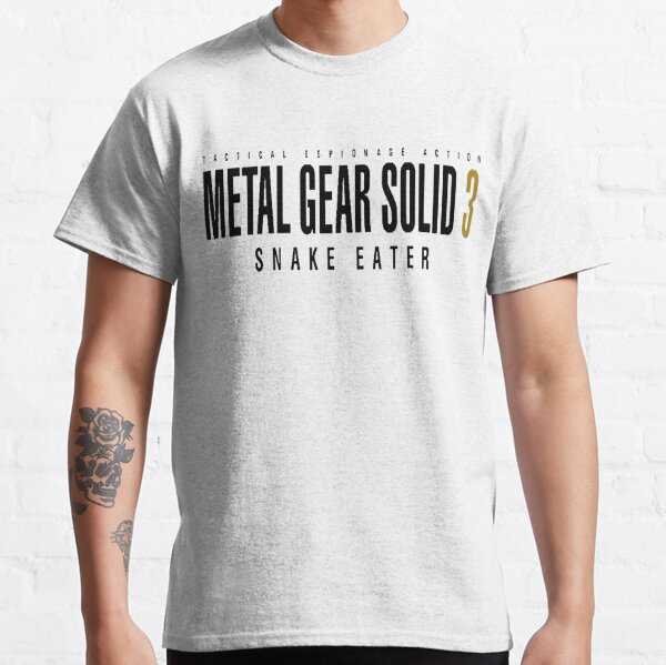 Metal Gear Solid Delta Snake Eater Gaming Stamped T-Shirt