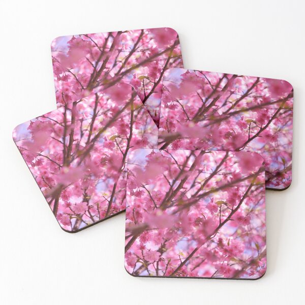 Item preview, Bright floral pink blossom on free in full bloom designed and sold by Heyitsleo.