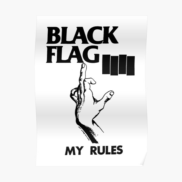 Middle Finger Up Poster