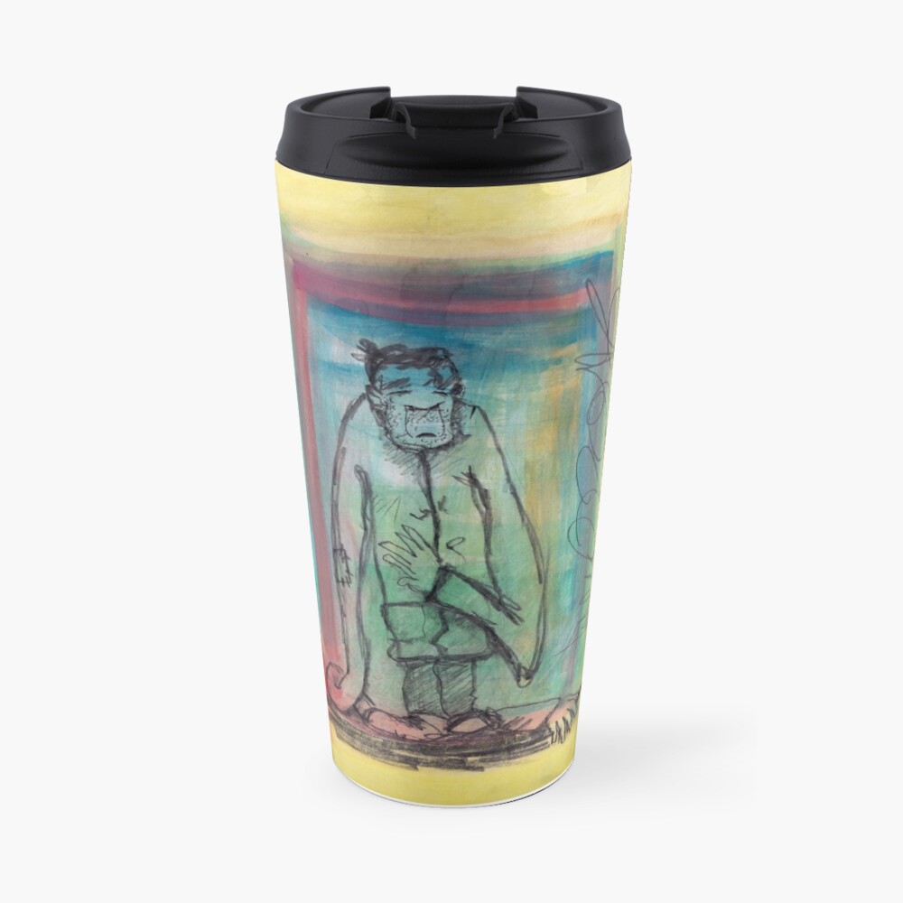 "Burnout " Travel Coffee Mug for Sale by iveno Redbubble