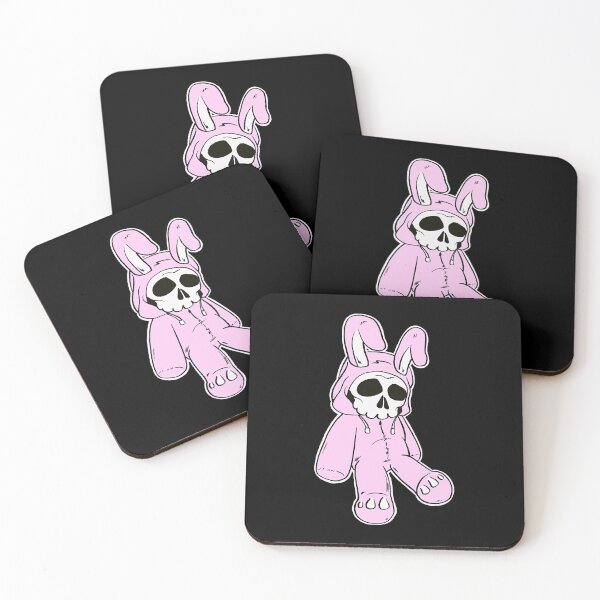 Item preview, Skeleton Skull Pink Dead Hare Costume Rabbit Bunny  designed and sold by Flessner97.