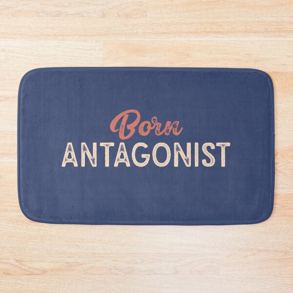 Item preview, Born Antagonist Funny English Literature Reading Lover Theatre Fan Gift  designed and sold by alenaz.