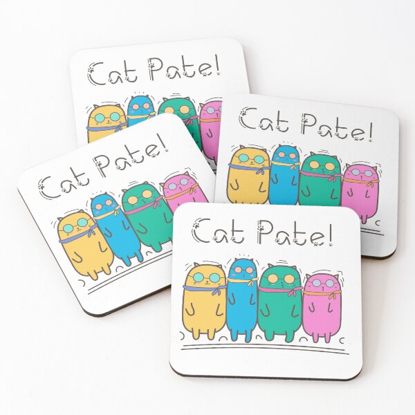 Item preview, Colorful Cat Pate designed and sold by urban-color.