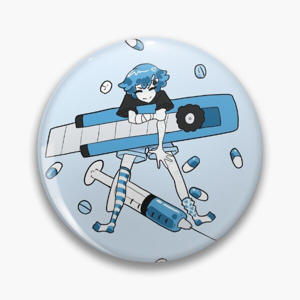 Item preview, Rui - menhera design - blue designed and sold by happy-daydreams.