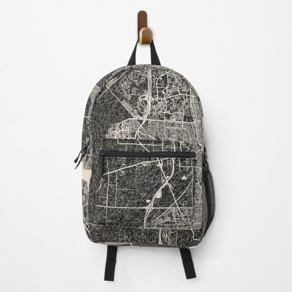 Item preview, Port St. Lucie map Florida Ink lines 2 designed and sold by InkMaps.