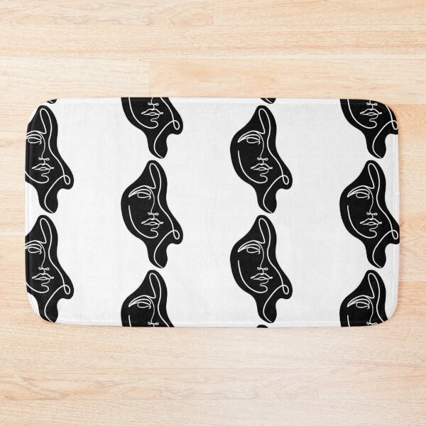 Item preview, Copy of One line face art long black designed and sold by Mywaytothehigh.