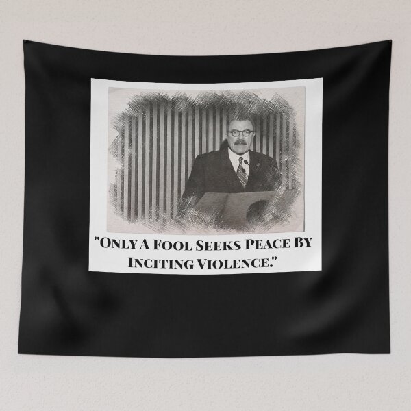 Item preview, Peace by inciting violence - frank quote designed and sold by SmithJoseBessie.