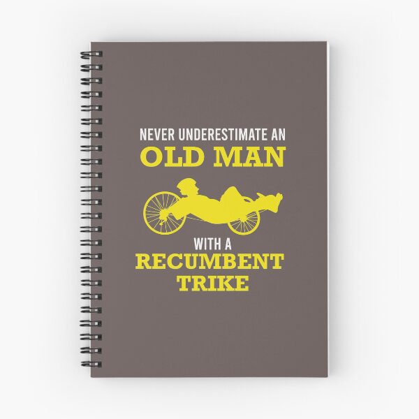 Item preview, Never Underestimate an old man with a recumbent designed and sold by vicoli-shirts.