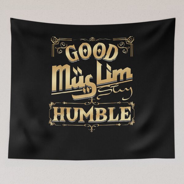 Item preview, Good Muslim Stay Humble Islam Islamic Pray Arabic Arab Gift designed and sold by patsa4.