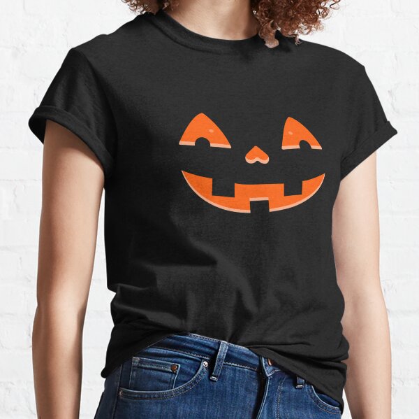 Hello Kitty Sanrio Halloween Pumpkin Glitter  T-Shirt Tee Licensed Merchandise 