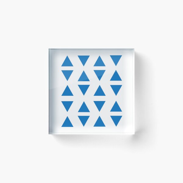 Item preview, BLUE TRIANGLES (Pattern) designed and sold by PSheekey.