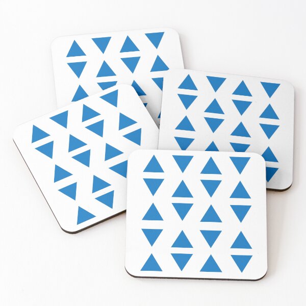 Item preview, BLUE TRIANGLES (Pattern) designed and sold by PSheekey.
