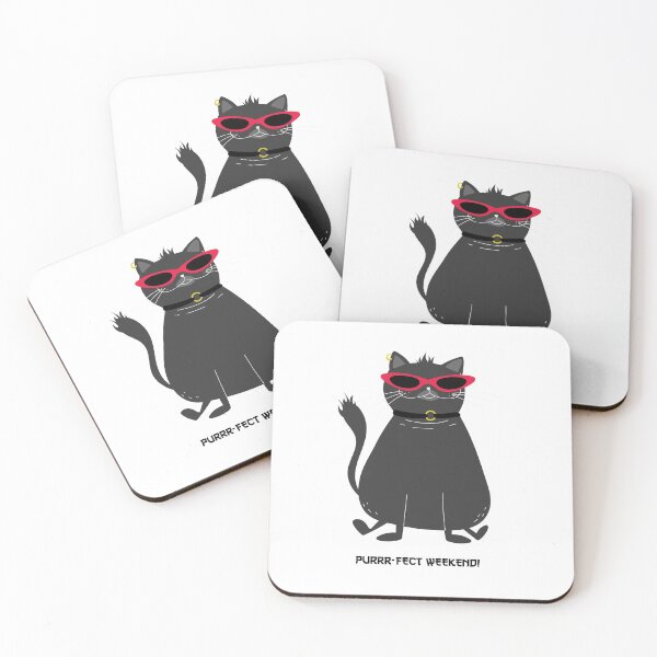 Item preview, Purrr-fect weekend! designed and sold by DesignedBySnip.