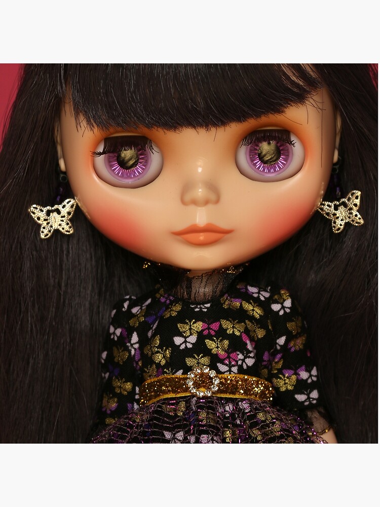 Blythe x Anna Sui wearing Kult of Kulta