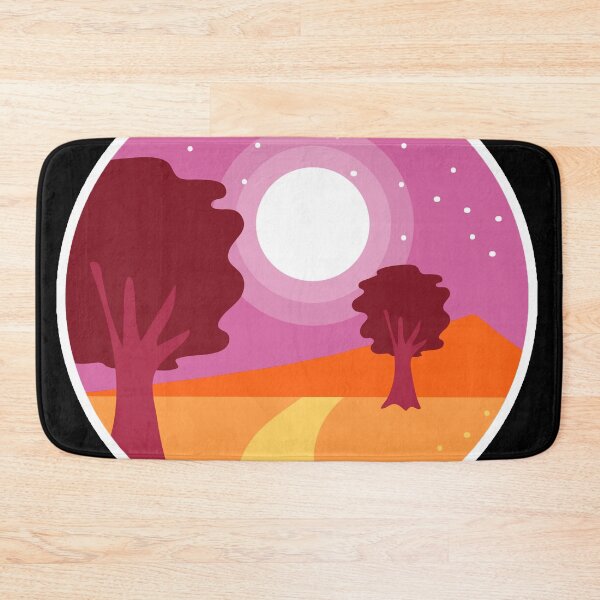 Item preview, Summer Landscape in Night designed and sold by DMJPRINT.