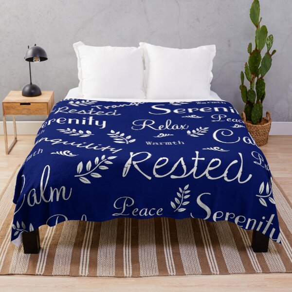 Item preview, Serenity, Relaxation and Mindfulness in Regal Blue designed and sold by OByD.