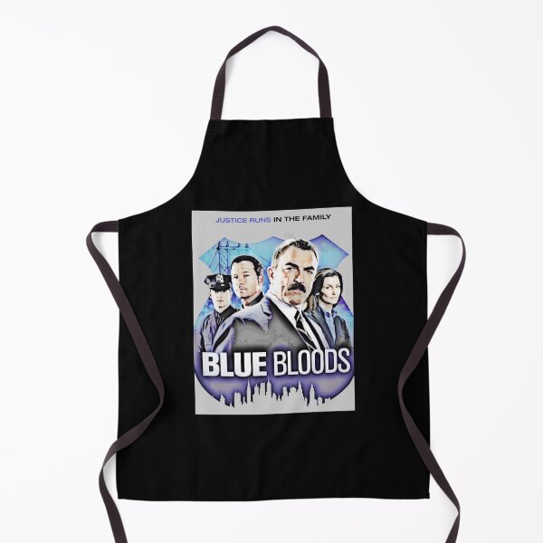 Item preview, Justice runs in the family blue bloods poster designed and sold by SmithJoseBessie.