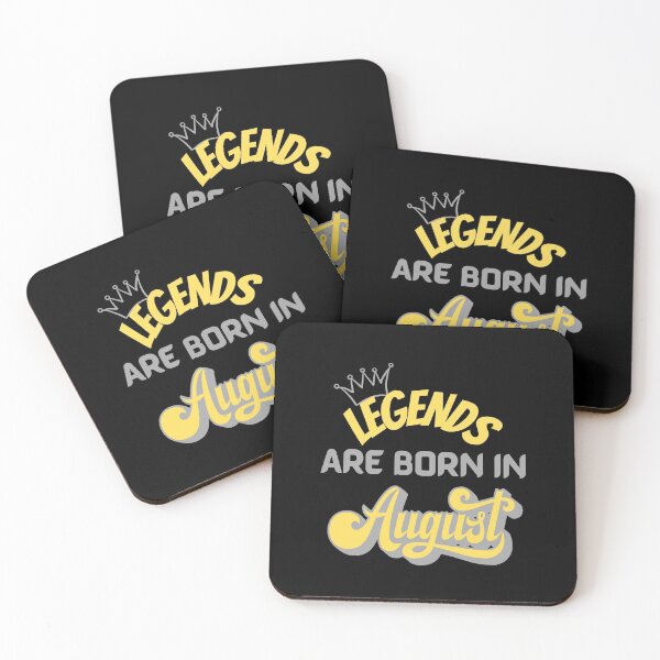 Item preview, Legends Are Born In August Design designed and sold by VandJStore.