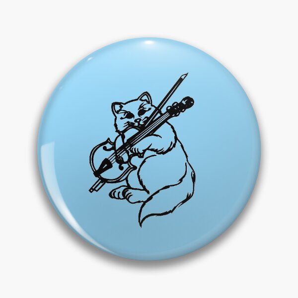 Artikelvorschau, Katze mit Gitarre entworfen und verkauft von Purva Thakur.