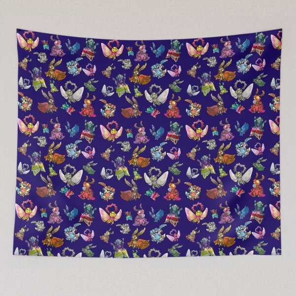 Item preview, Colorful Moth Companions designed and sold by Coddiwomple3.