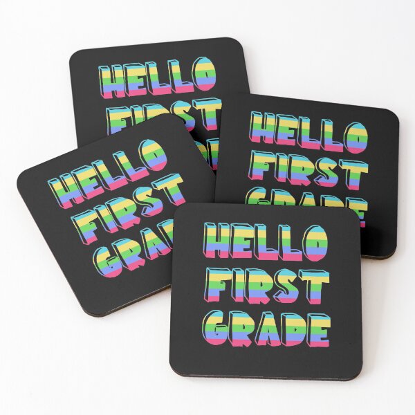 Item preview, Hello First Grade Back To School First Grade designed and sold by Hema Thilakaratne.