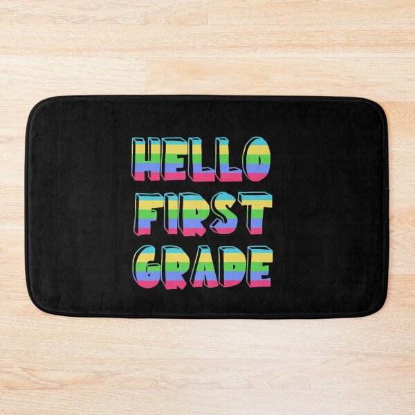 Item preview, Hello First Grade Back To School First Grade designed and sold by Hema Thilakaratne.