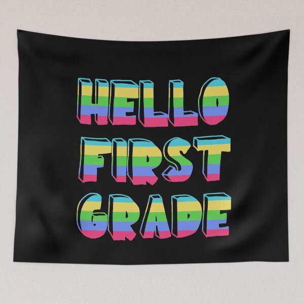 Item preview, Hello First Grade Back To School First Grade designed and sold by Hema Thilakaratne.