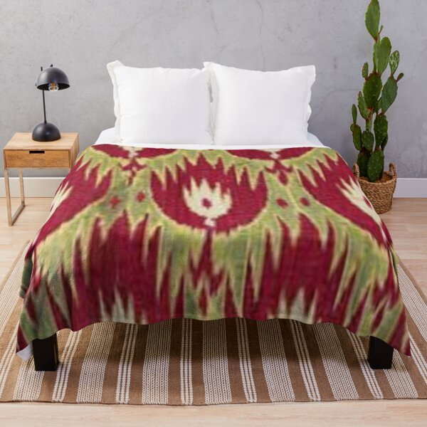 Item preview, Patrón de impresión Golden Flame, Beauty of Ikat designed and sold by LeFabriqueOuz.