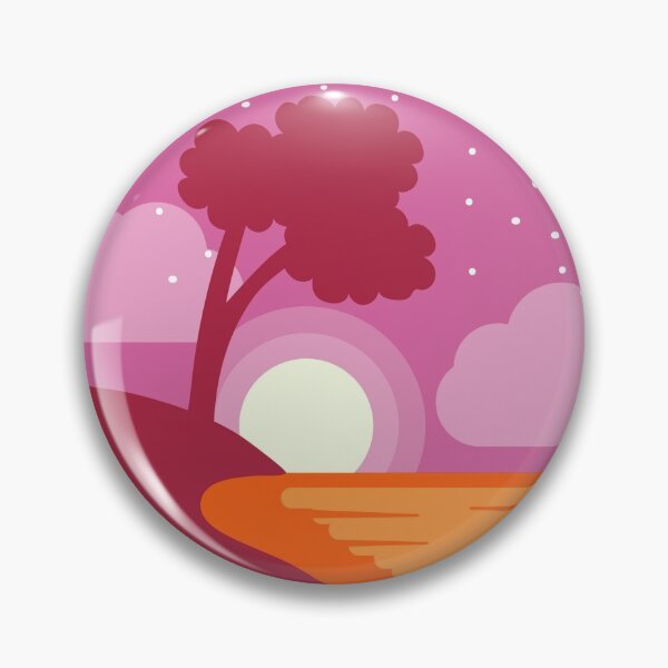 Item preview, Summer Landscape in Night designed and sold by DMJPRINT.
