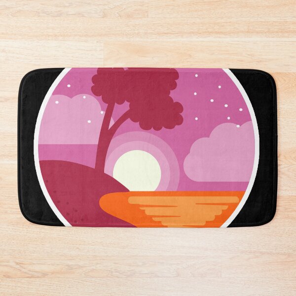 Item preview, Summer Landscape in Night designed and sold by DMJPRINT.
