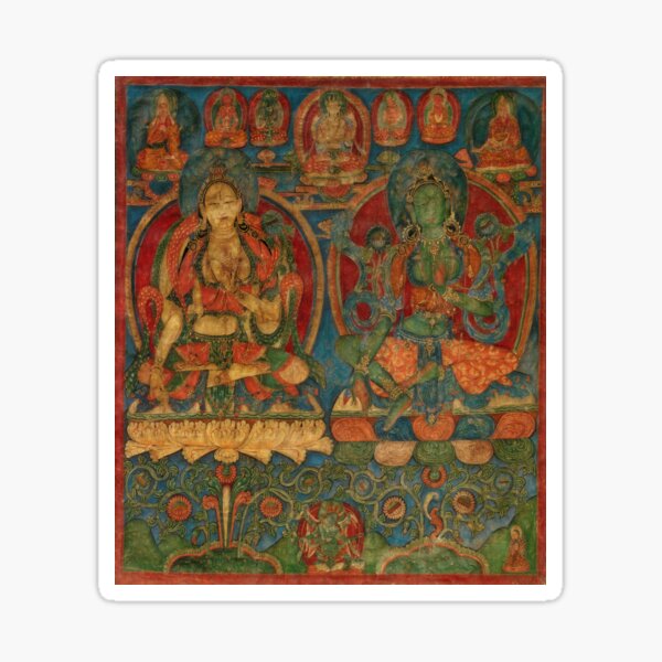 Item preview, The White Tara and The Green Tara designed and sold by LuciaS.