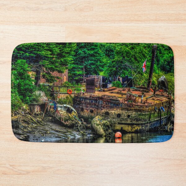 Item preview, Barge Wreck On River Wear designed and sold by axp7884.