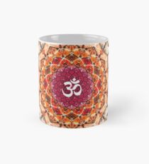 ORANGE OM MANDALA Mug