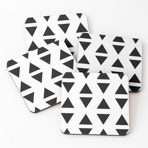 Item preview, BLACK TRIANGLES (Pattern) designed and sold by PSheekey.