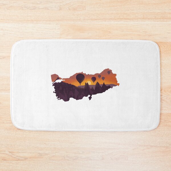 Item preview, Turkey, map and landscape designed and sold by landscapeworlds.