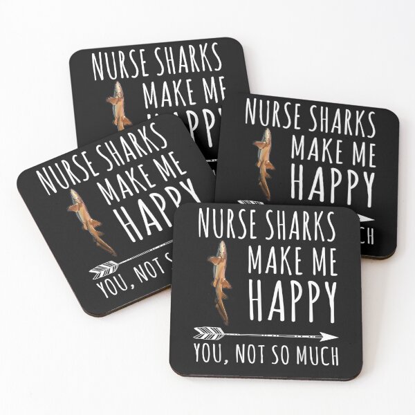 Item preview, Nurse Shark Make Me Happy You Not So Much designed and sold by patsa4.
