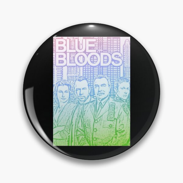 Item preview, Blue bloods glitch poster designed and sold by SmithJoseBessie.