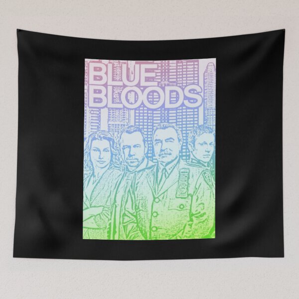 Item preview, Blue bloods glitch poster designed and sold by SmithJoseBessie.