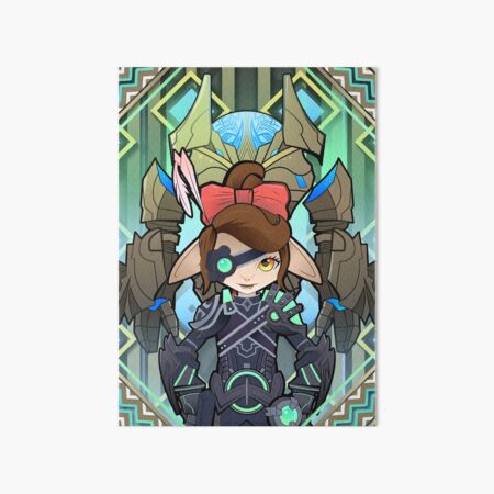 "Taimi and Scruffy" Art Board Print for Sale by TornadoTwist | Redbubble