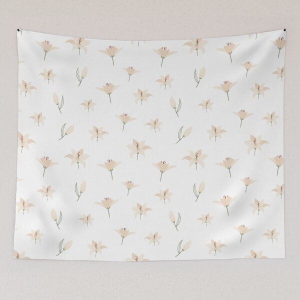 Item preview, Elegant Blush Pink Aesthetic: Floral pattern designed and sold by Ila Mandlik.