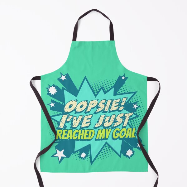 Item preview, Ooopsie!  I have just reached my goal teal background - Cute Colorful Star Design - Dreams come true designed and sold by IrinchiDE.